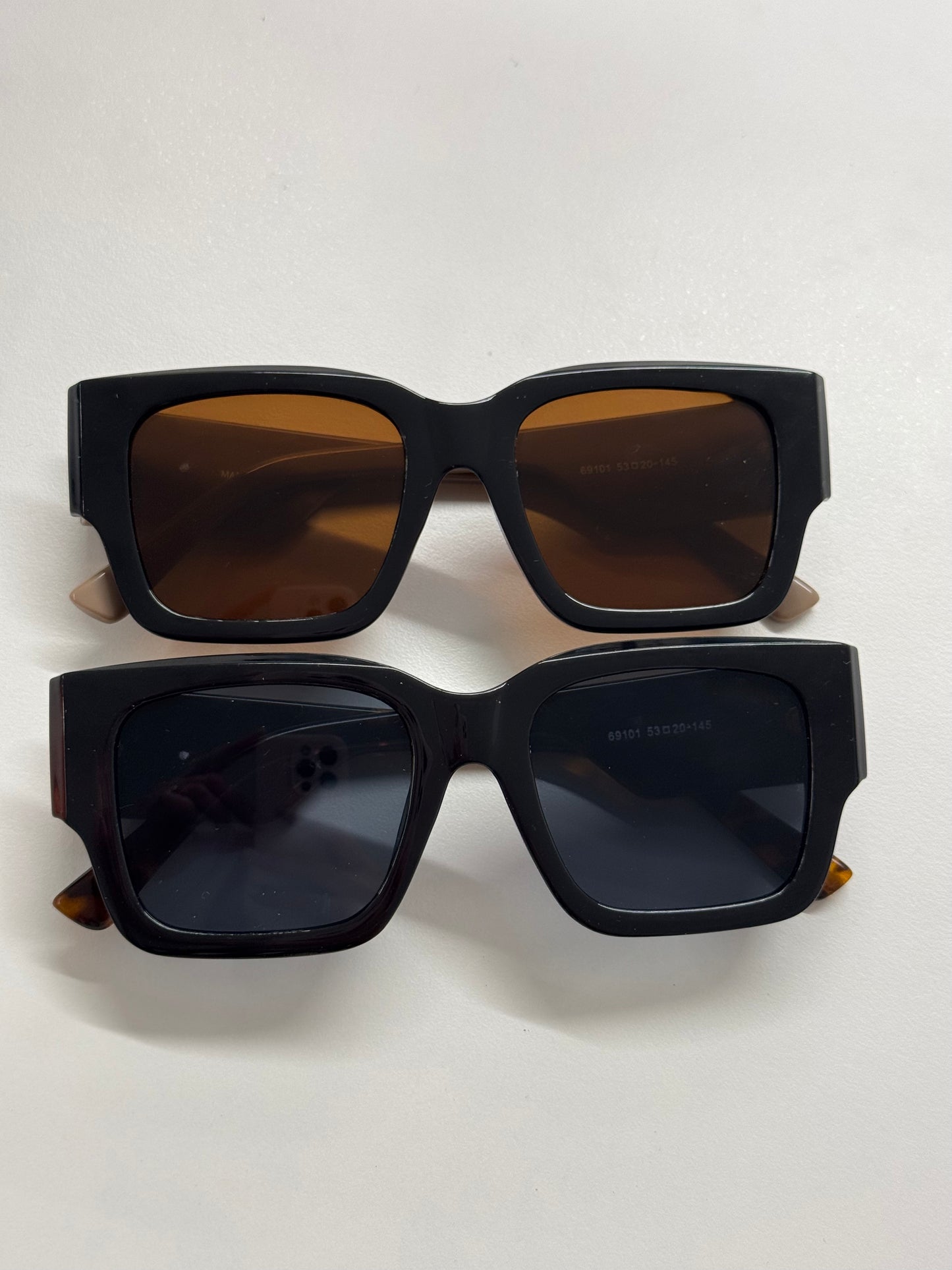 Ouchi - square frame ladies sunglasses