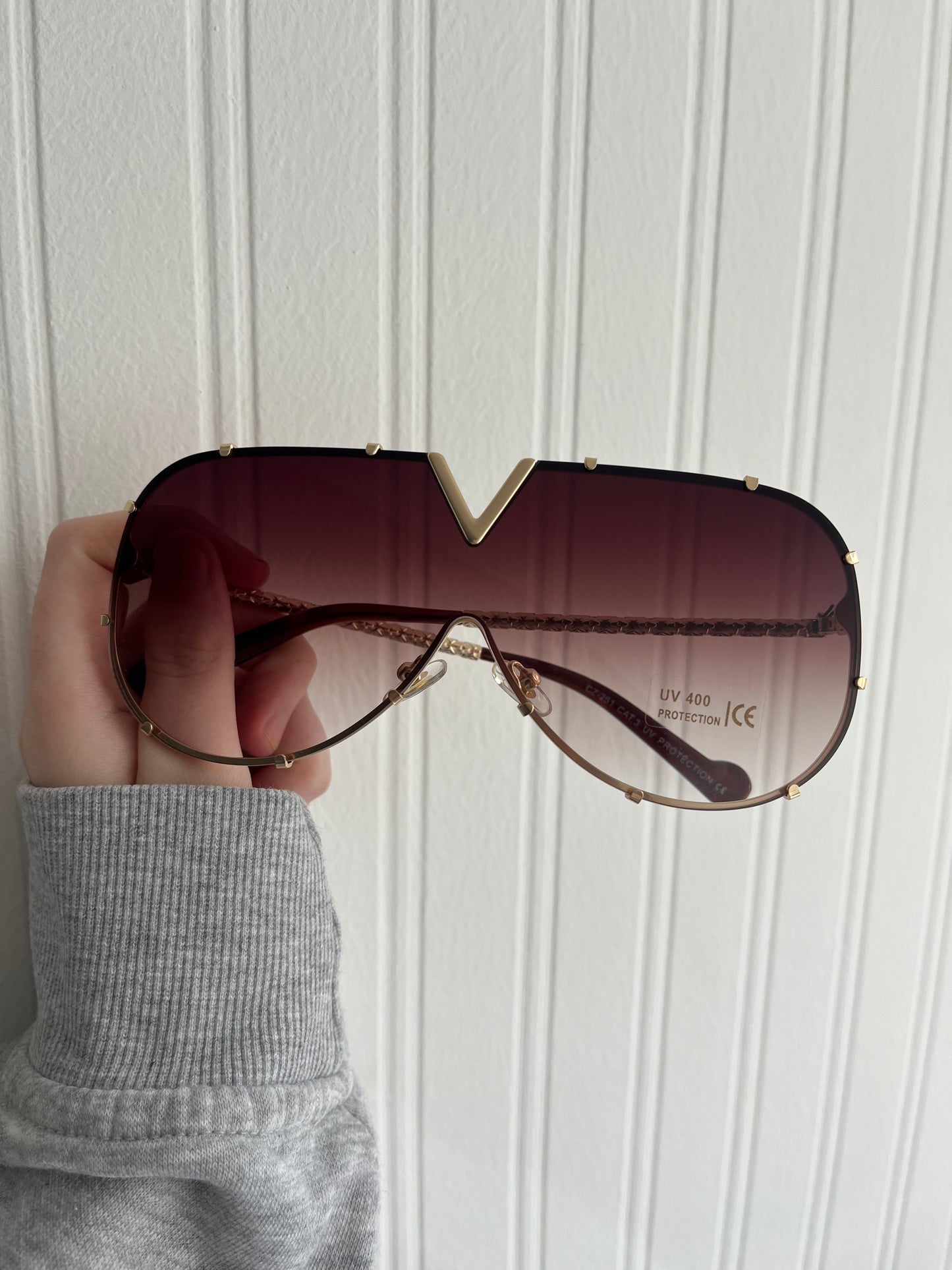 VALLIE Oversized Aviator