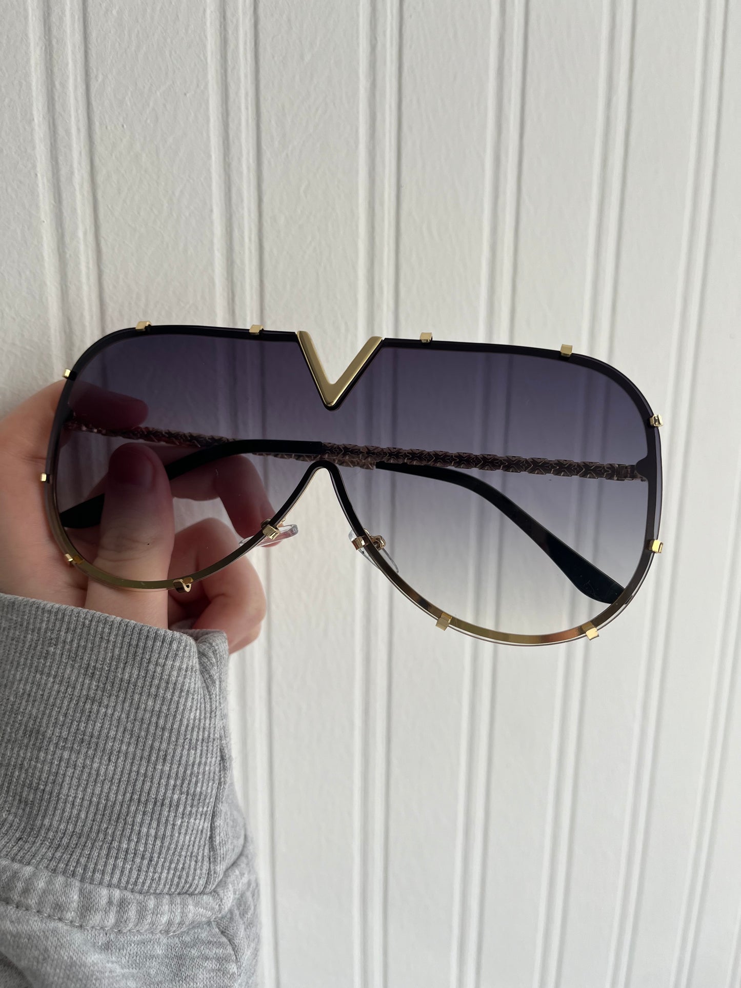 VALLIE Oversized Aviator