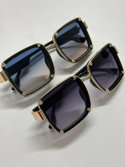 Dore- square framed sunglasses