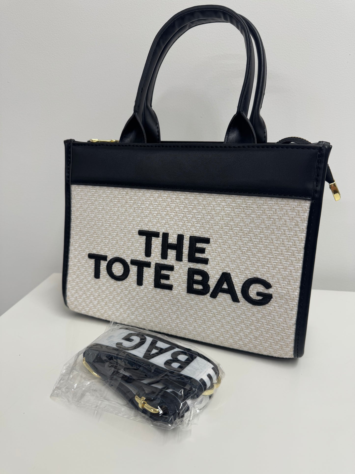 Small tote bag cream